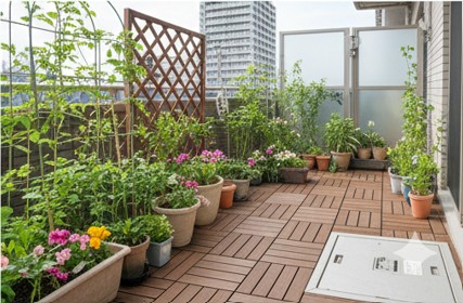 ベランダで行う園芸とガーデニングのスタイル