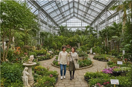 プロのセンスが光る繊細で美しいイングリッシュガーデン風の寄せ植え