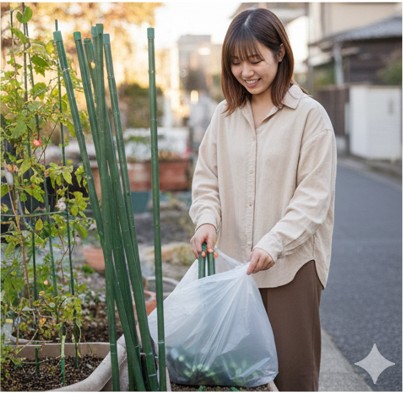 園芸用支柱の捨て方と基本の分別ルール