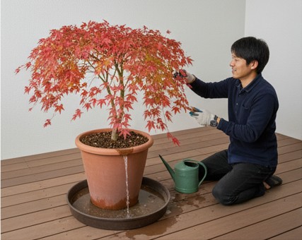 剪定と成長速度のコントロール