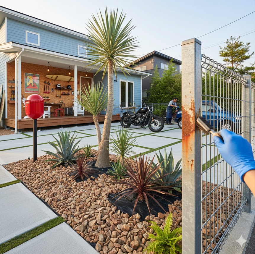 外構をアメリカンにする費用とDIY