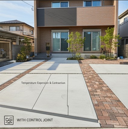 外構がおしゃれになる目地の種類