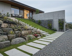 理想の外構と法面をおしゃれに保つコツ