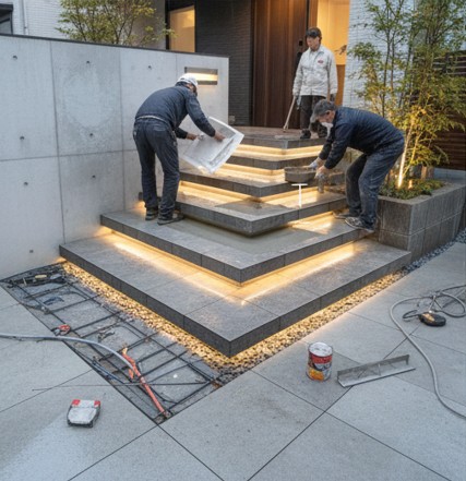 浮き階段の寸法と蹴上げ高さの黄金比