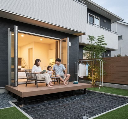 ウッドデッキやテラスで5坪の庭を有効活用するコツ