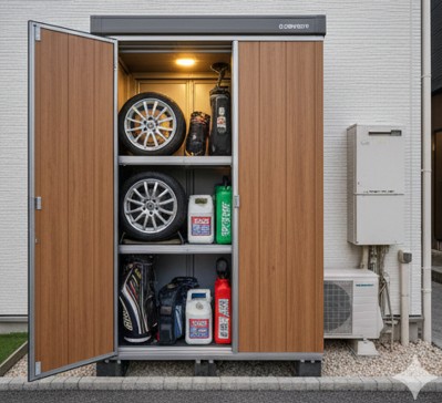 5坪の庭に物置を設置する際の最適なサイズと選び方