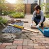 庭にレンガを置くだけは後悔？デメリットと失敗しないDIY施工法
