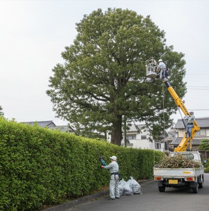 ホームセンターの剪定サービスは手軽で料金も明快