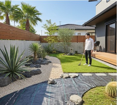 庭の手入れを簡単にするコツ