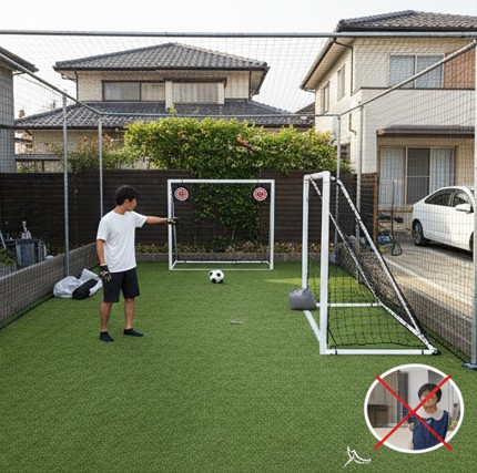 単管パイプを活用した頑丈なフェンスの作り方