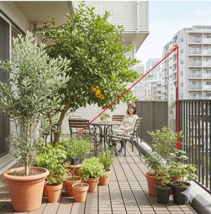 マンションでも可能な鉢植え風水