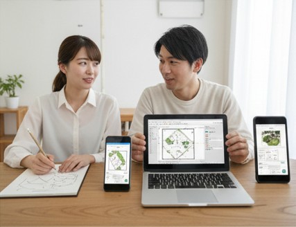失敗しない庭の平面図作成アプリ選びと無料ツール