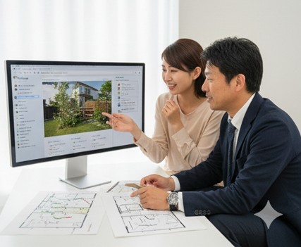 自分で作った間取り図をプロと共有するメリット