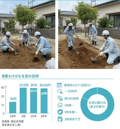 庭を畑にする費用の相場と内訳