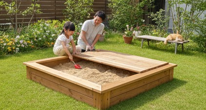 枠の材料は木材やレンガがおすすめ