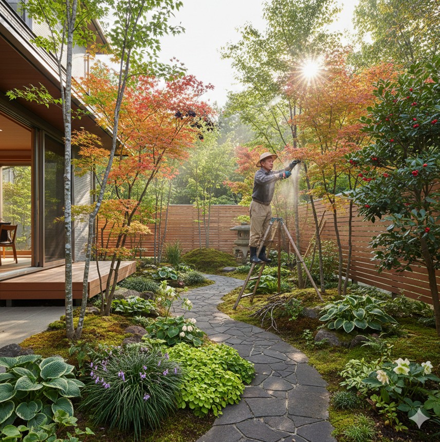 雑木の庭で失敗しない！おすすめの木や狭い庭での目隠し術を解説