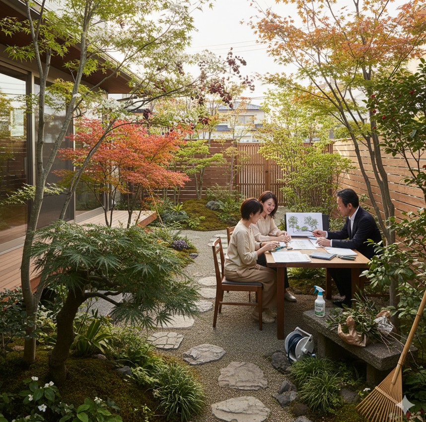 雑木の庭でおすすめの樹種と空間演出