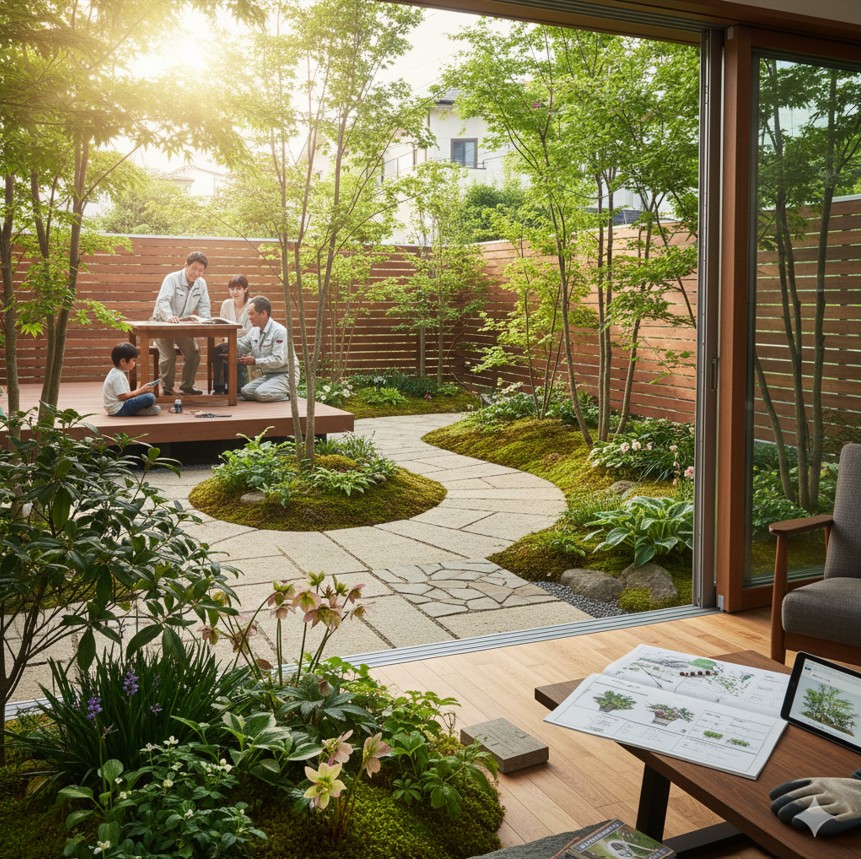 庭の生態系を支える下草の重要性