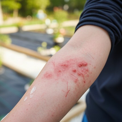 庭の雑草かぶれ対策！原因植物の写真と治し方・安全な除草ガイド