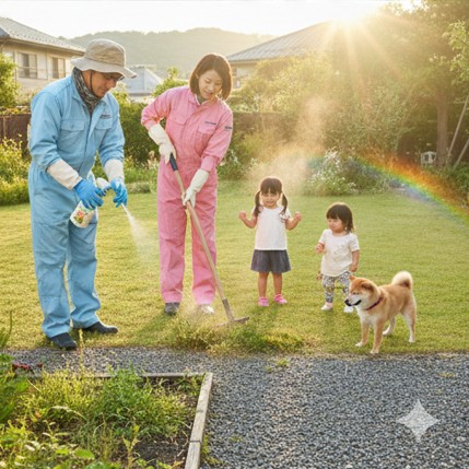 庭の雑草かぶれを防ぐ対策と安全な駆除