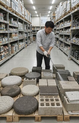 ホームセンターで買える飛び石の種類と選び方