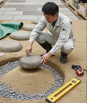 砂決め工法でガタつきを防ぐ施工のコツ