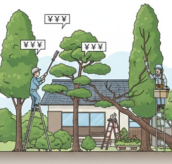 庭木の剪定の相場は？料金の仕組みと安く抑えるコツを解説