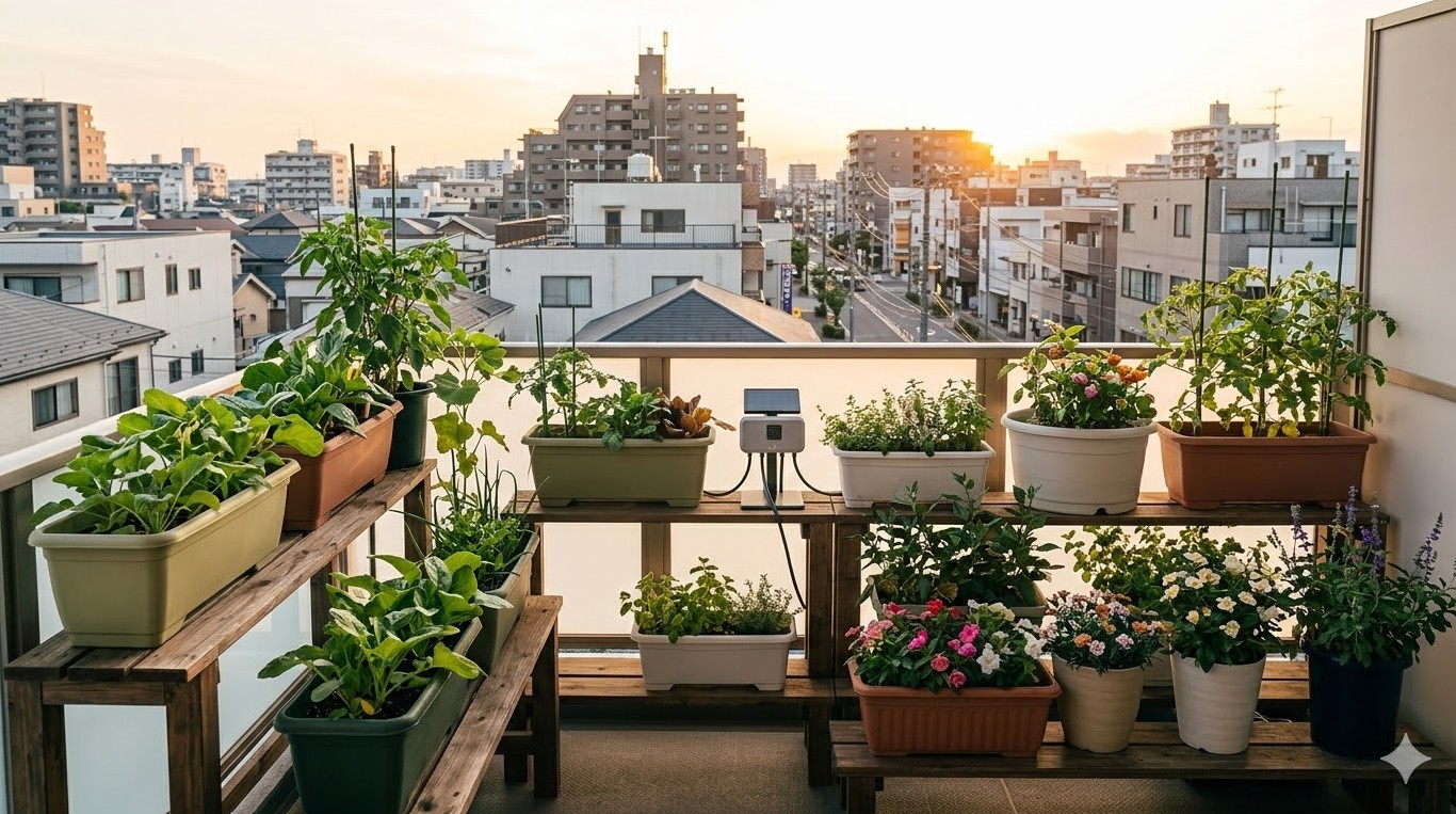 園芸の24時間管理を支える環境制御とIoT