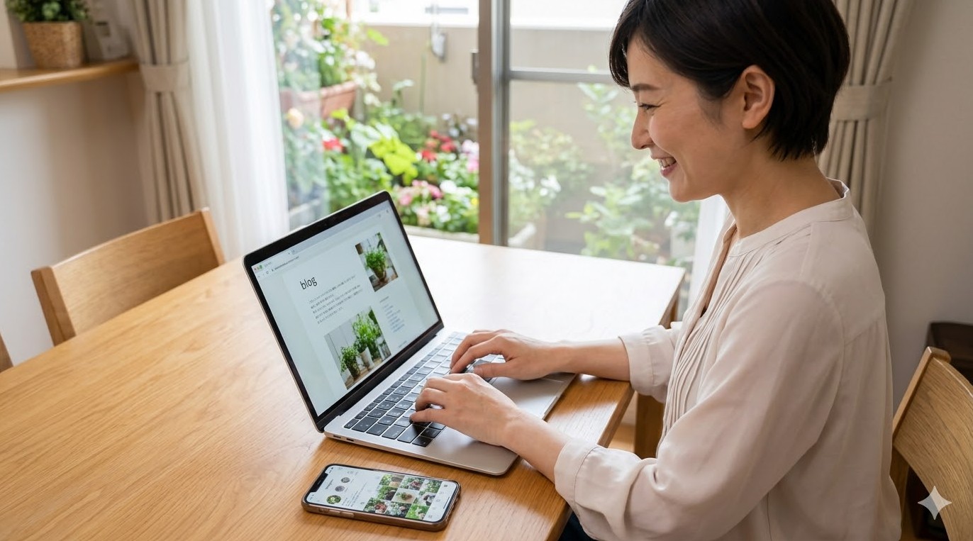 日常の喜怒哀楽を共有できるブログ