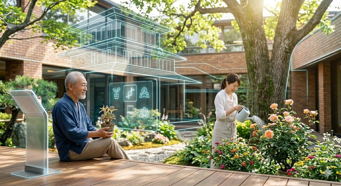 スローライフを満喫する仮想空間