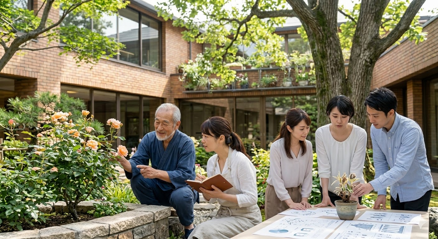 学問から探る園芸の交配やハートピア