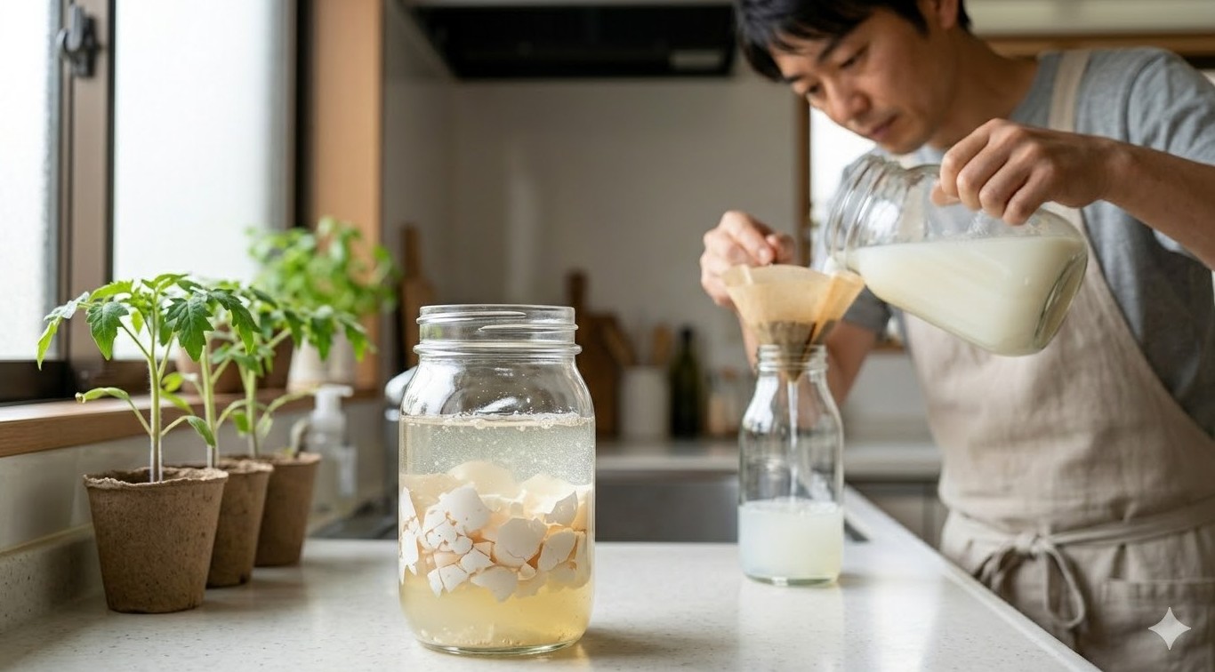 園芸における卵の殻のすごい効果
