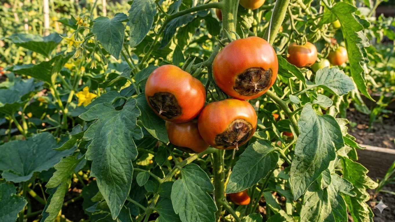 トマトの尻腐れ病を防ぐには