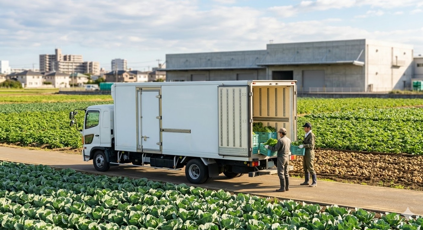 遠郊農業や輸送園芸の対比概念を知る