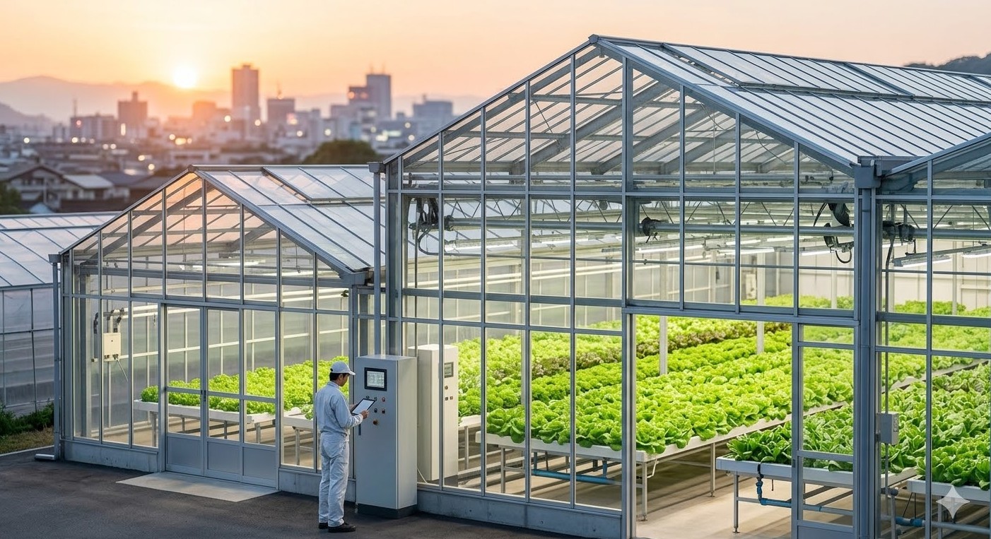 施設園芸農業を活用した収益化モデル