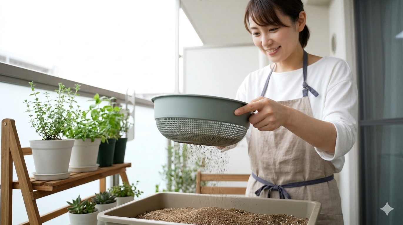 園芸用ふるいはセリアが最適！選び方と意外な活用術を解説