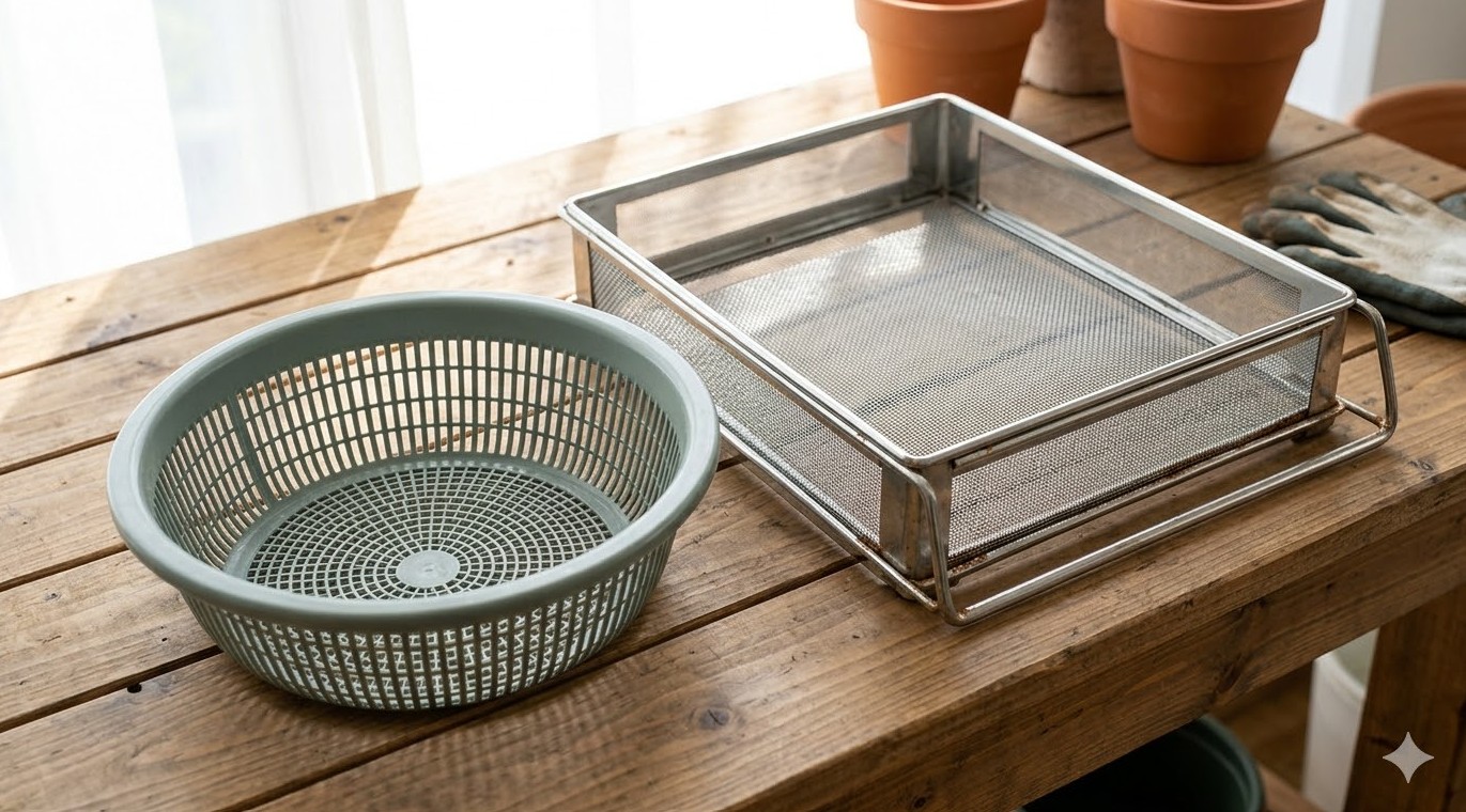 ダイソーの園芸ふるいとの徹底比較