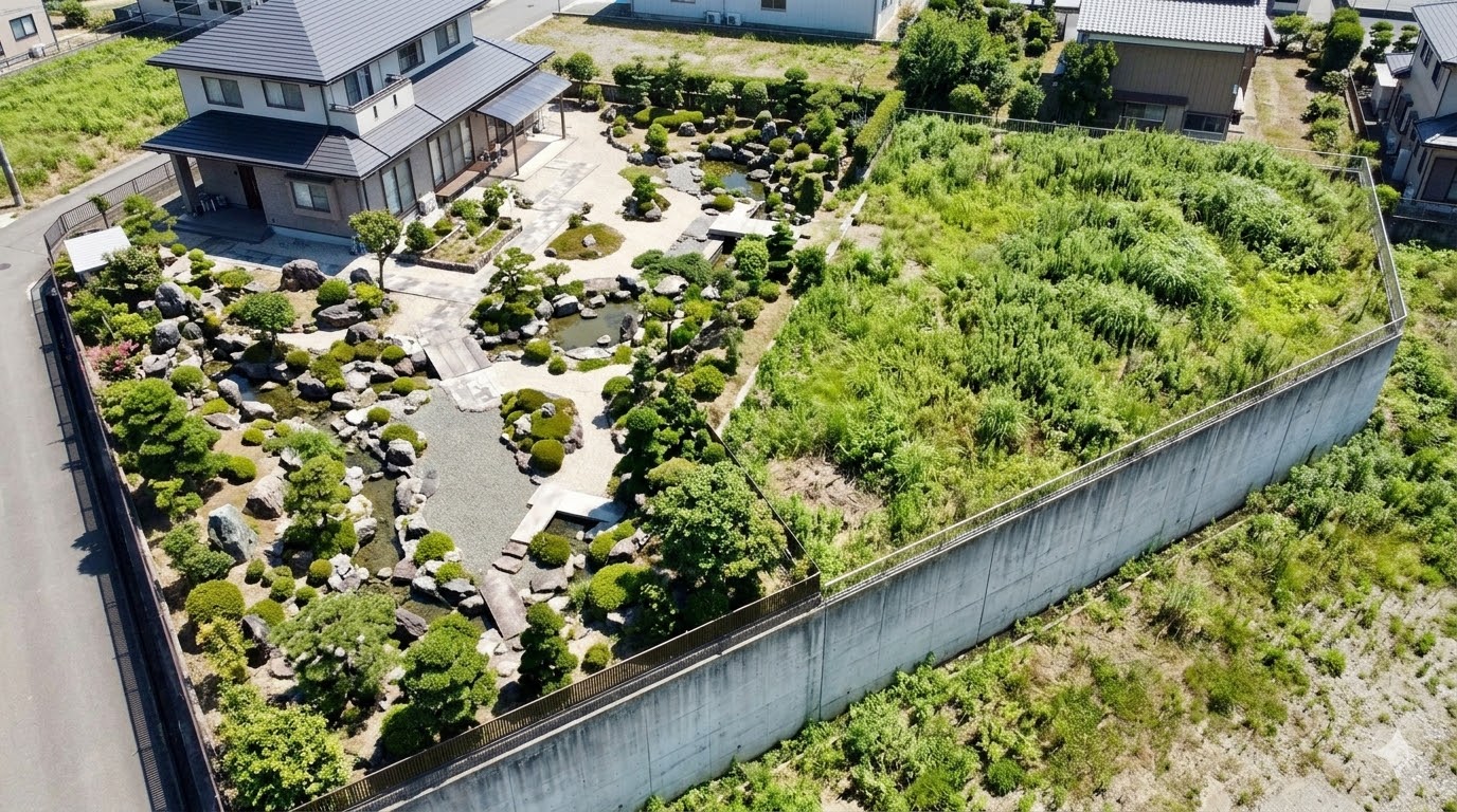 外構で200坪の敷地が抱える特有の課題と背景