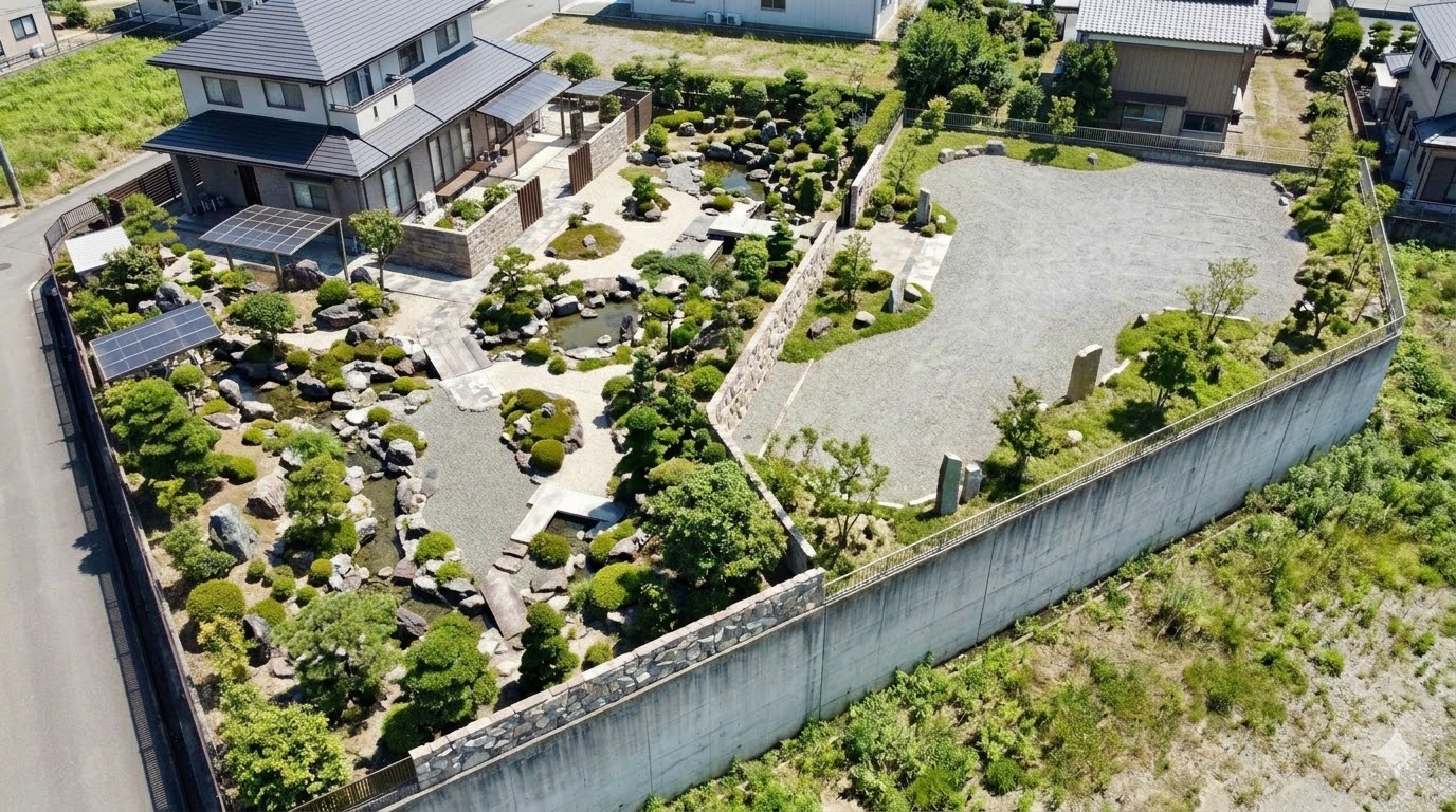 オープン外構とクローズ外構の費用相場の違い