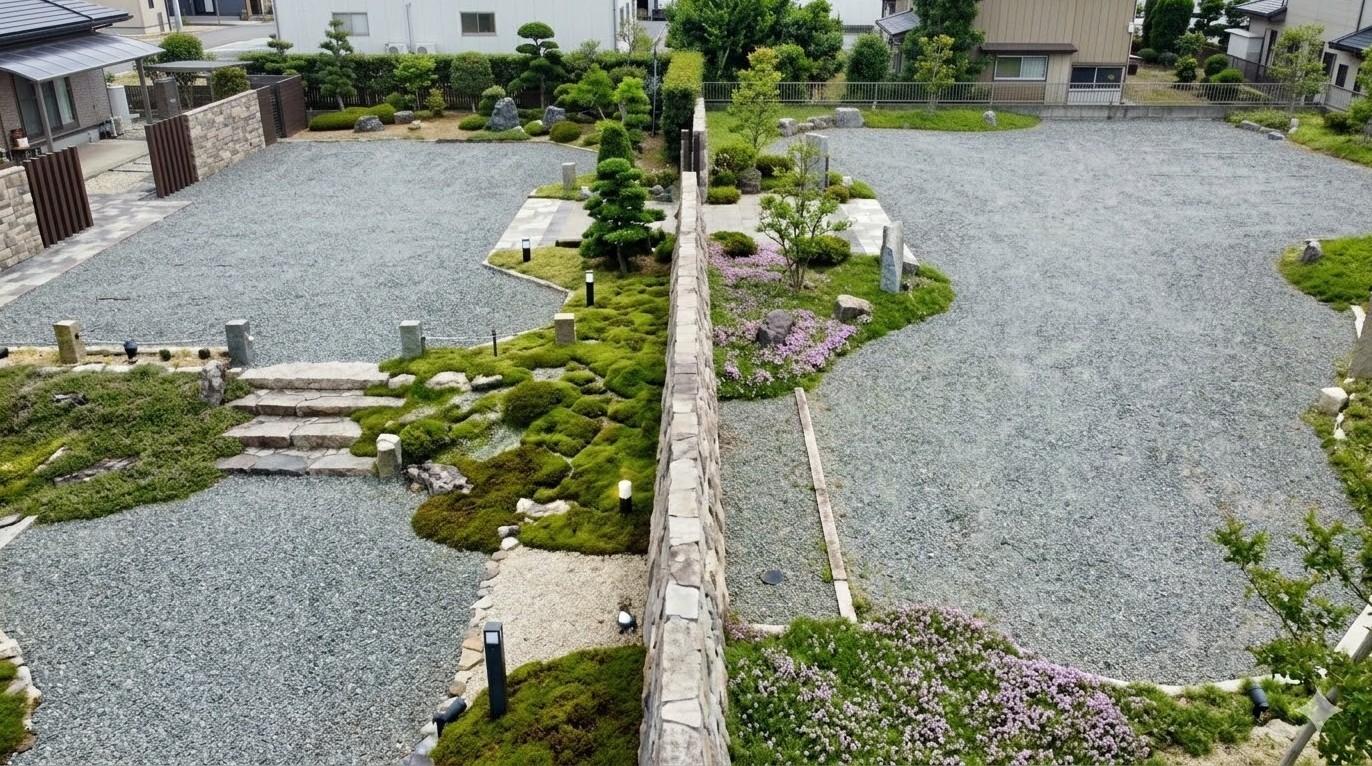 グランドカバー植物を活用した自然な雑草対策