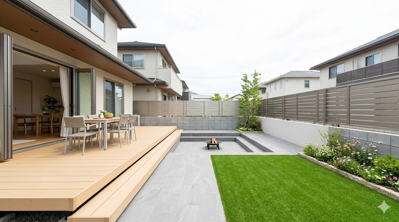 10畳の庭を彩る実践的なレイアウト事例