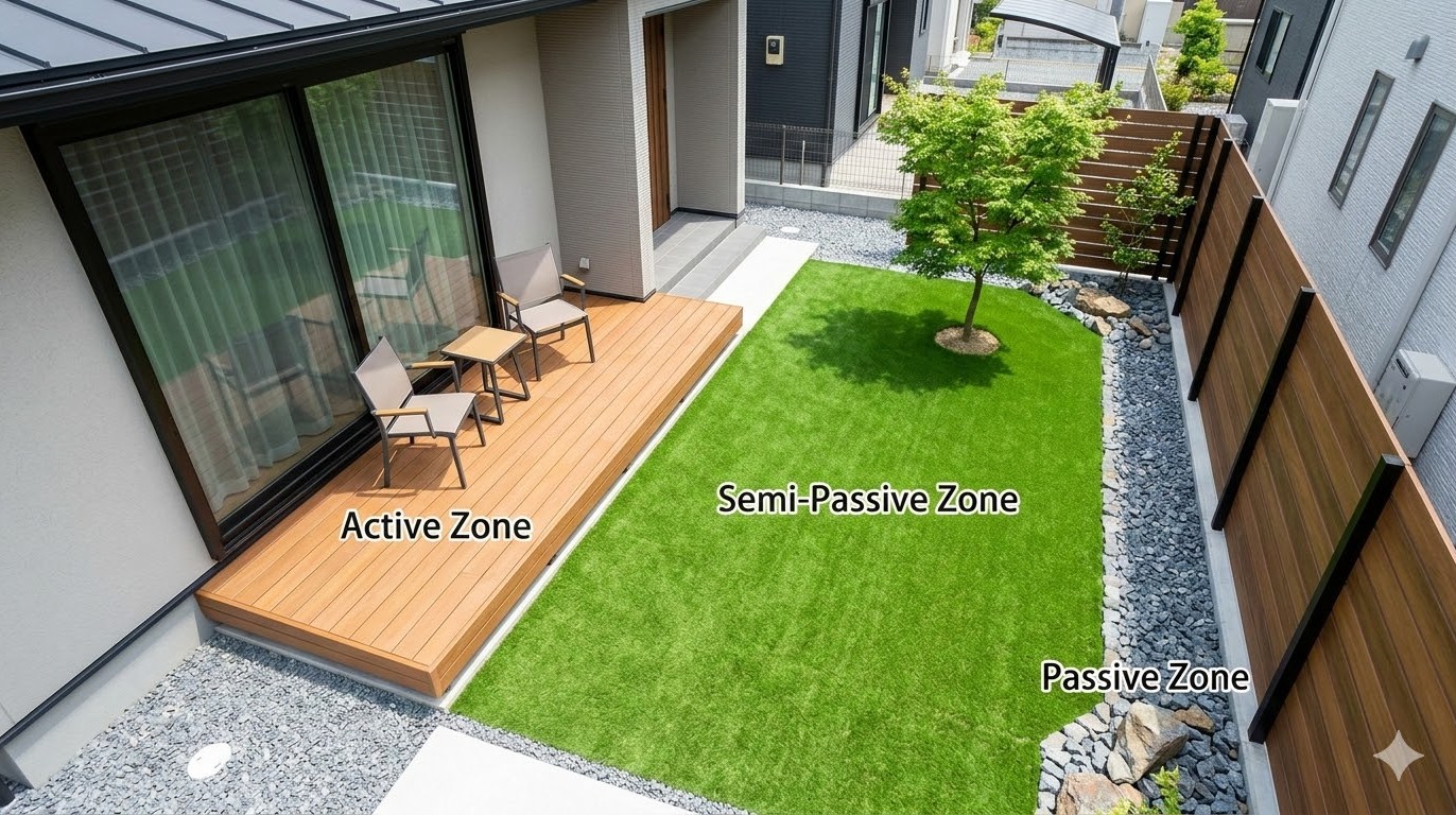 庭が40平米から50平米の外構費用と最適なレイアウト