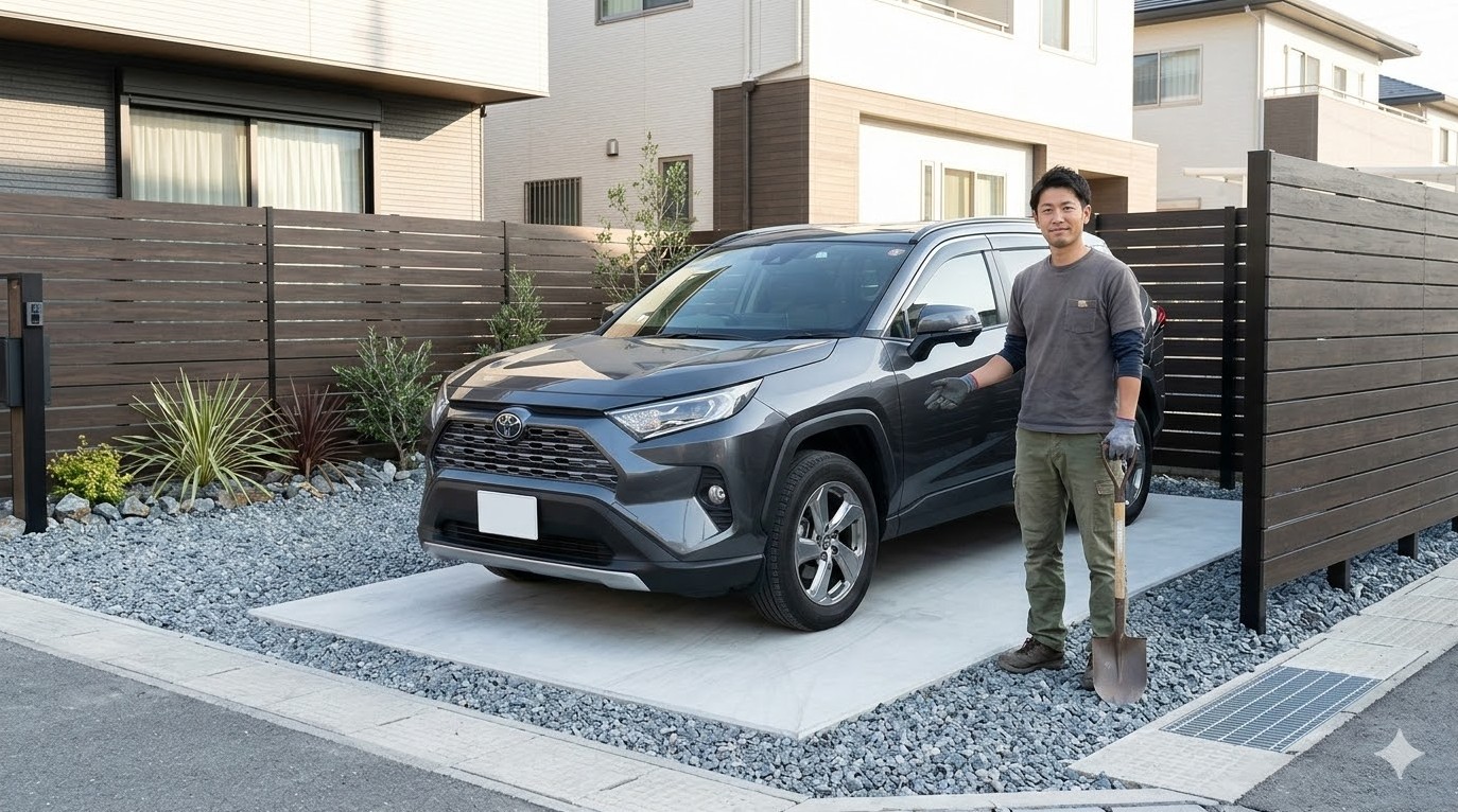 駐車場への変更など将来の可変性