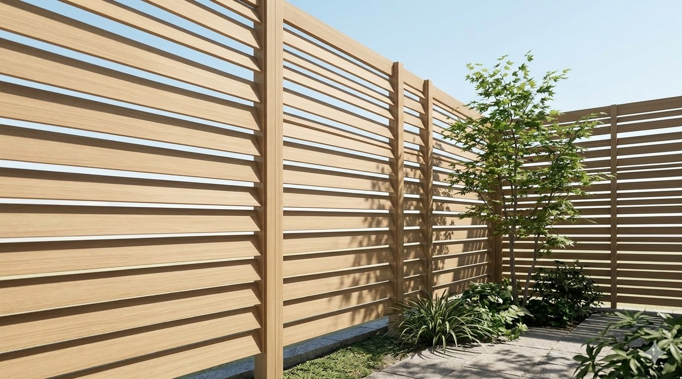 後悔しない目隠しフェンスでプライバシー確保