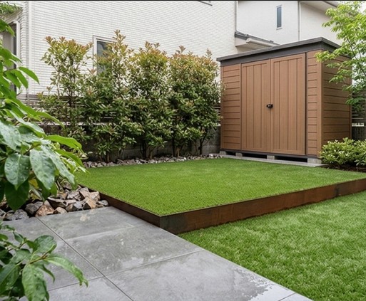 庭の7メートルを彩る外構費用と管理