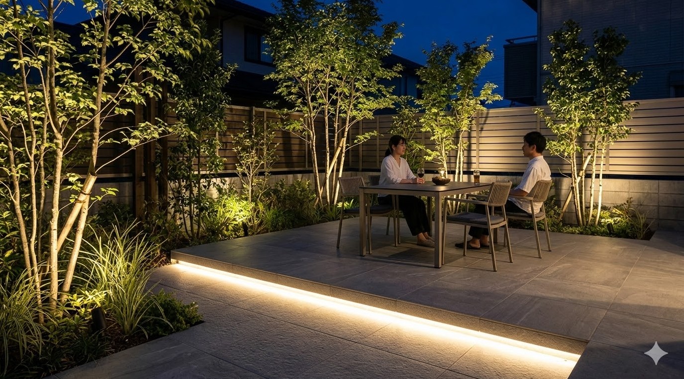 プライバシー確保や照明などの防犯対策