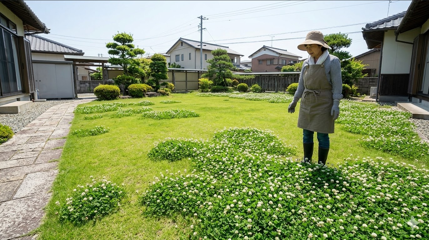 庭のクローバーが増えすぎる！完全駆除と予防の対策ガイド