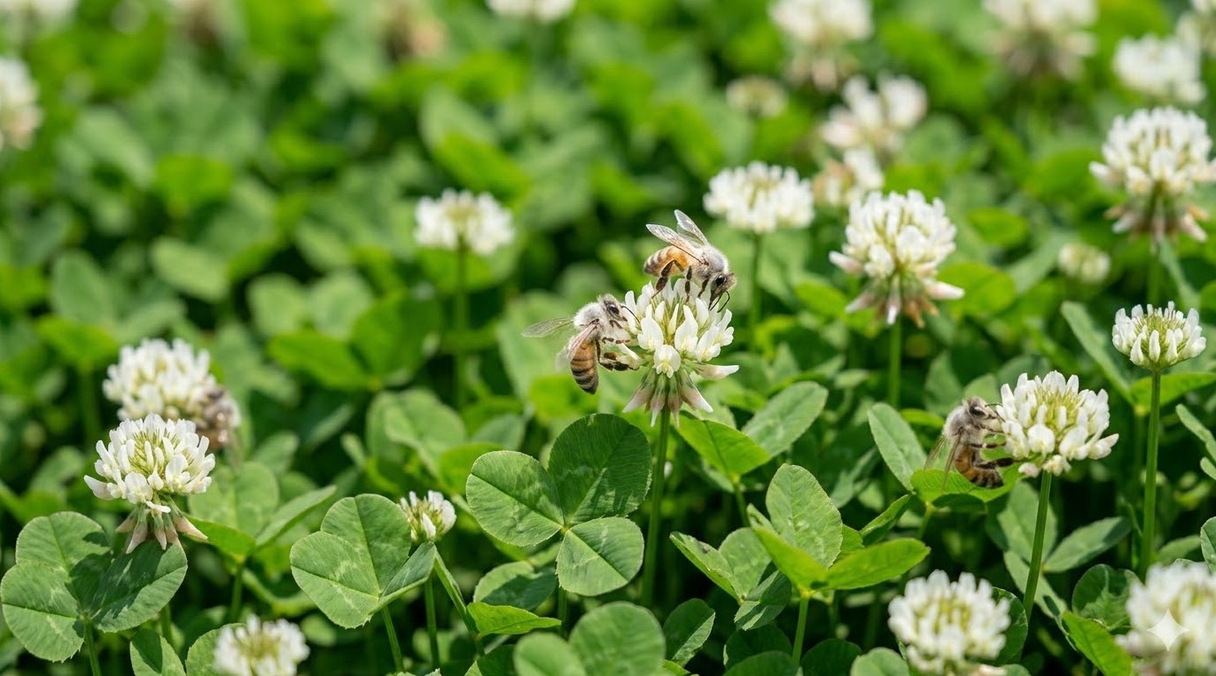 花に集まる蜂などによる安全面の懸念