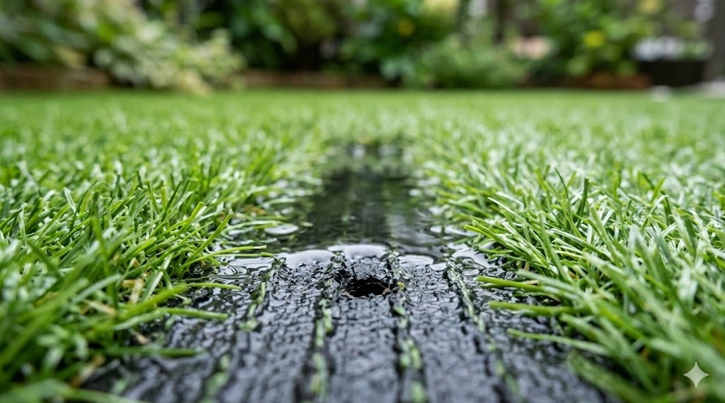 人工芝のデメリットと正しい水はけ対策