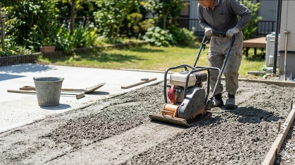 DIYで挑戦できる透水性コンクリート